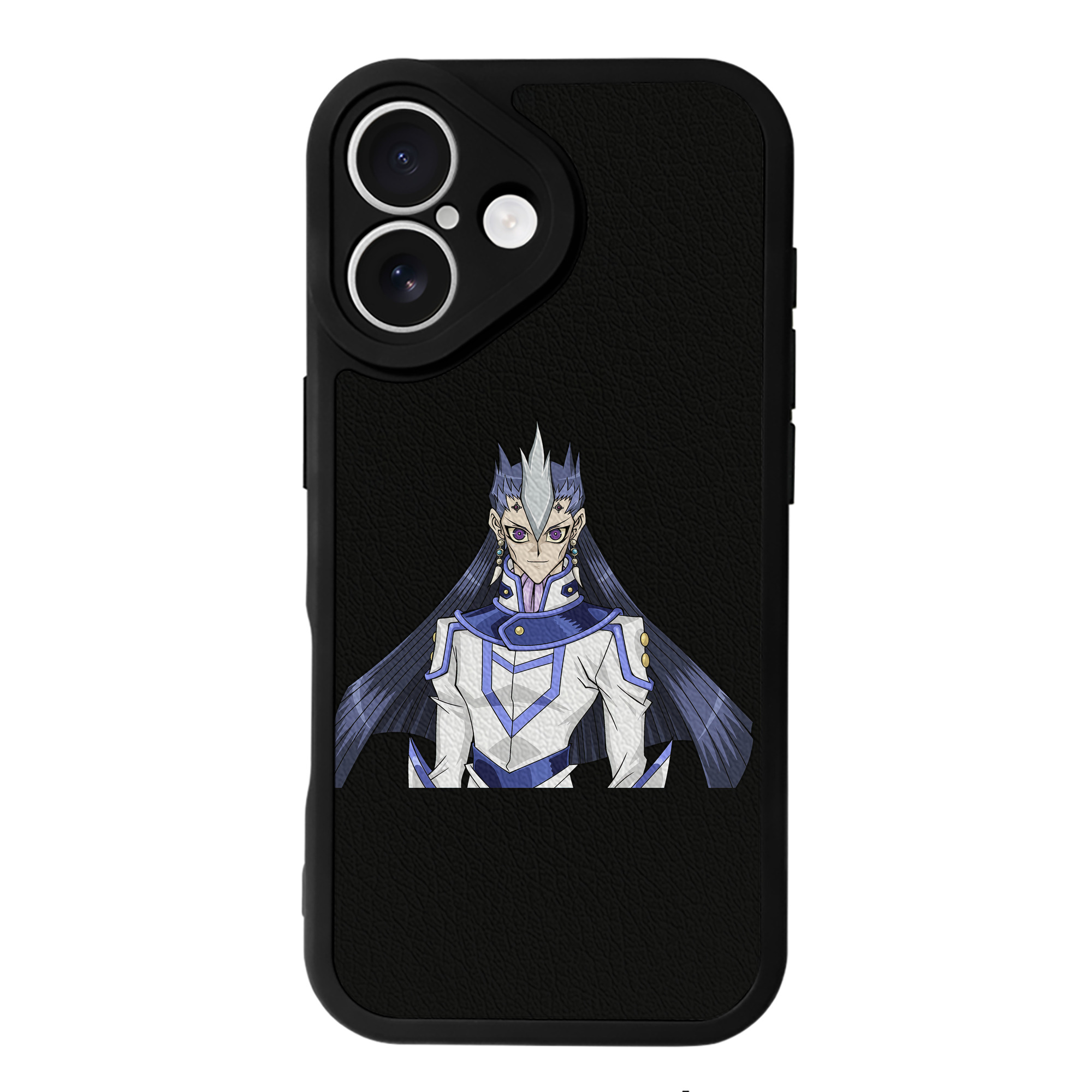 （画像用） 遊☆戯☆王 Yu-Gi-Oh! 【iPhone 16シリーズ対応】シリコンスマホケース（レザー調） 材質：シリコン